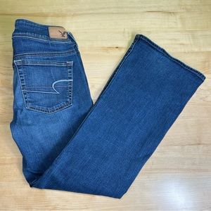 American Eagle super stretch kick boot jeans size 10